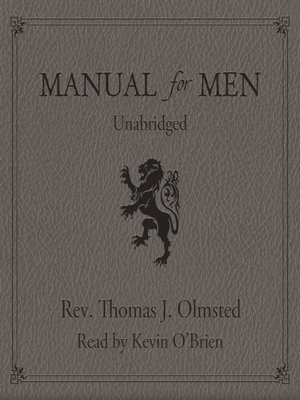 cover image of Manual for Men